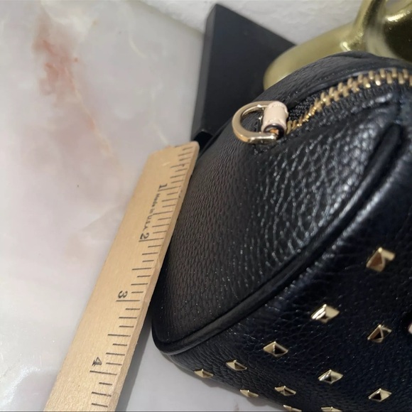 MICHAEL MICHAEL KORS Grayson Small Studded Leather Duffel Crossbody Bag - Picture 10 of 12